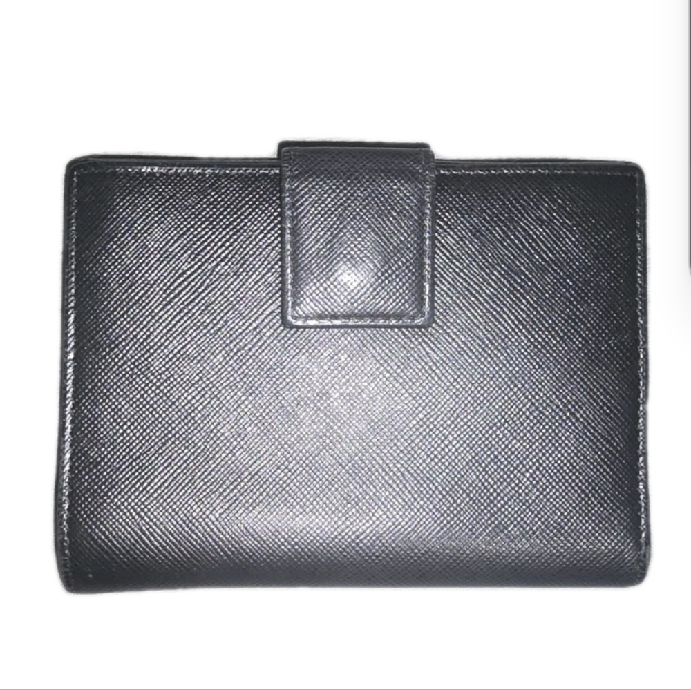 Authentic Prada Black Leather Wallet - Picture 2 of 7